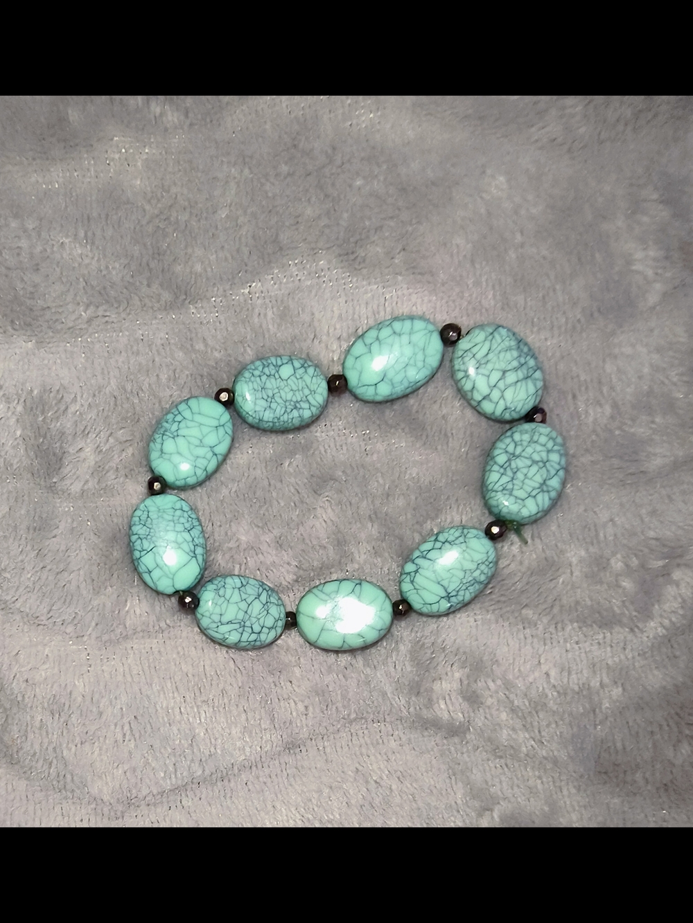 Veined-Pattern Vintage Stretch Bracelet